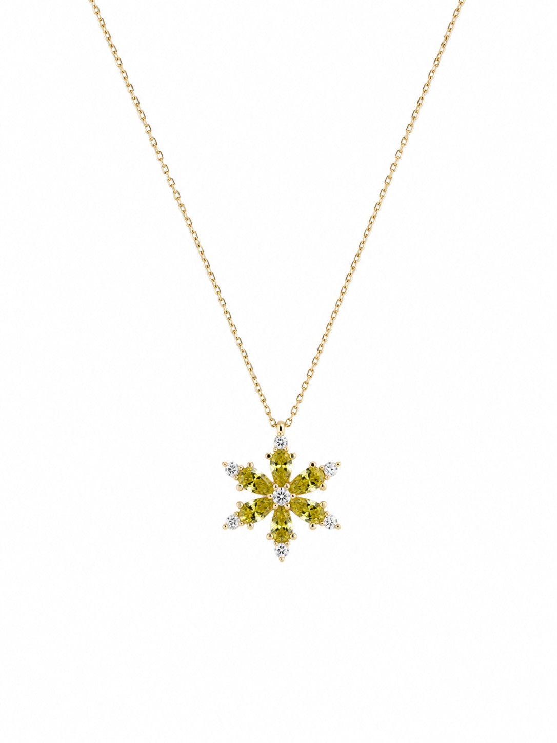 Bloom Yellow Kolye